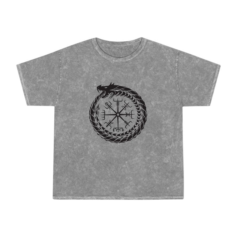 T SHIRT | VIKING SNAKE CYCLE | MINERAL WASH