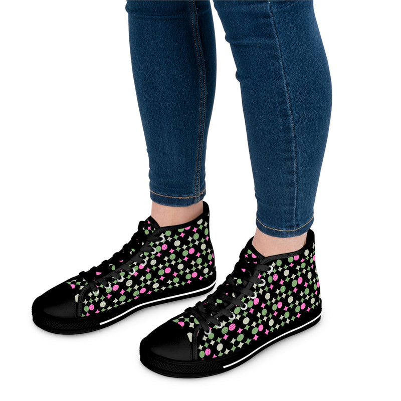 סניקרס גבוהות POP DOTS