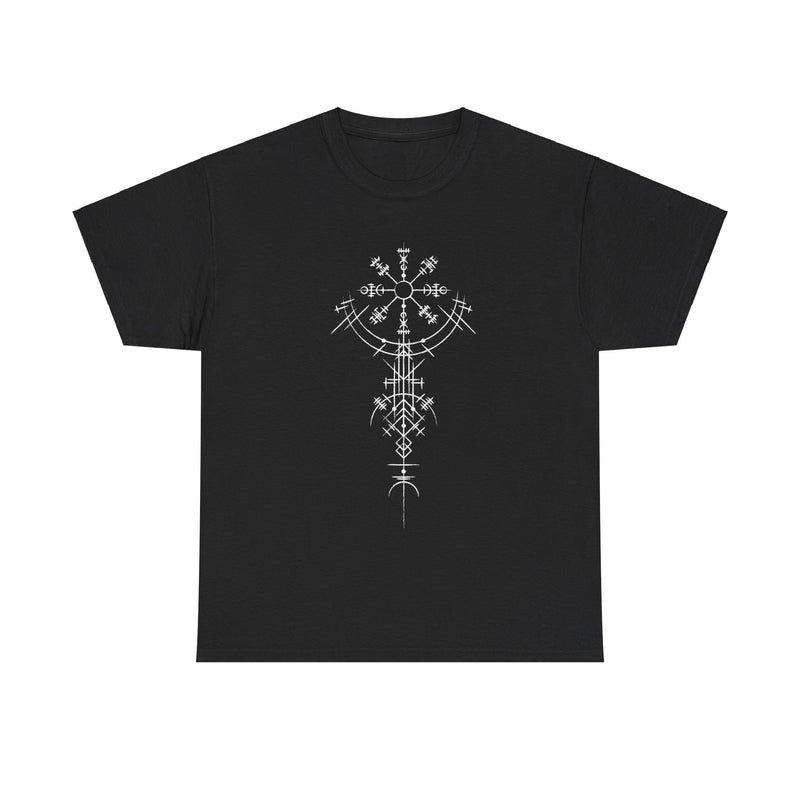 T SHIRT | VIKING RUNIC COMPASS