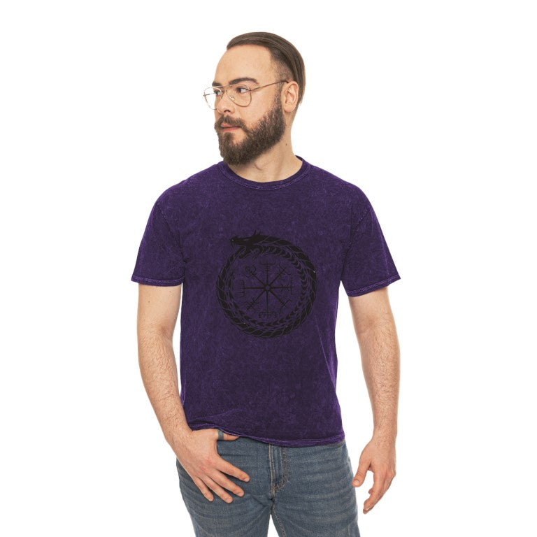 T SHIRT | VIKING SNAKE CYCLE | MINERAL WASH