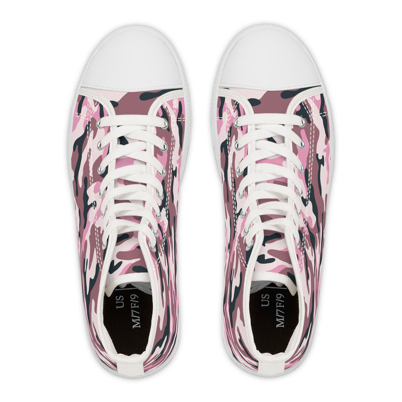 סניקרס גבוהות PINK CAMO