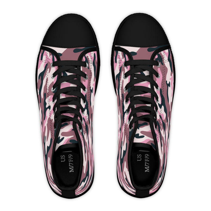 סניקרס גבוהות PINK CAMO