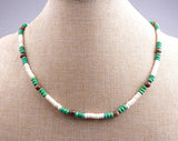 NECKLACE | GREEN WOODEN