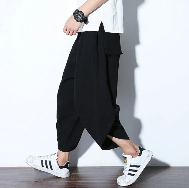 PANTS | BLACK & WHITE DIAGONAL