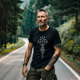 T SHIRT | VIKING RUNIC COMPASS