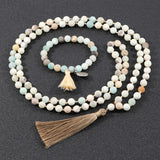 NECKLACE SET | WHITE BROOM