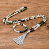 NECKLACE SET | CLEAR BROOM