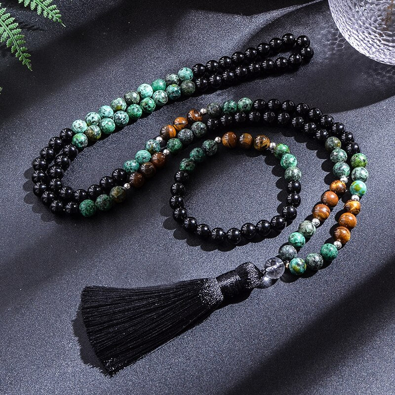 NECKLACE SET | COLORFUL BROOM