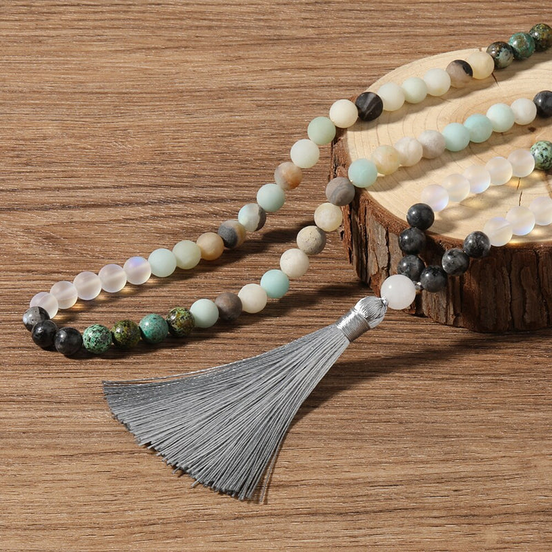 NECKLACE SET | CLEAR BROOM