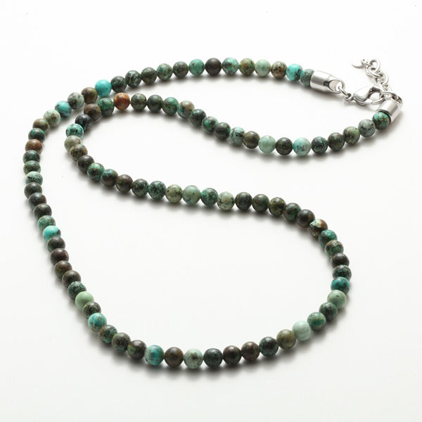 NECKLACE | GREEN THIN STONES