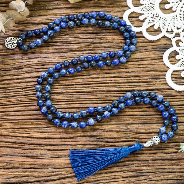 NECKLACE | BLUE BROOM